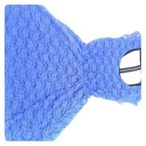 Cute short blue dress